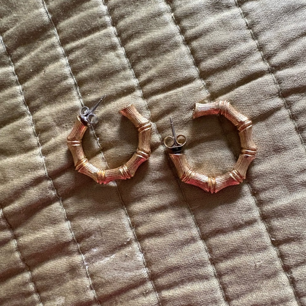 Cute Gold Hoop Earrings